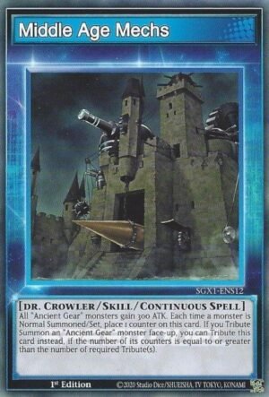Middle Age Mechs (Skill Card) (SGX1-ENS12)
