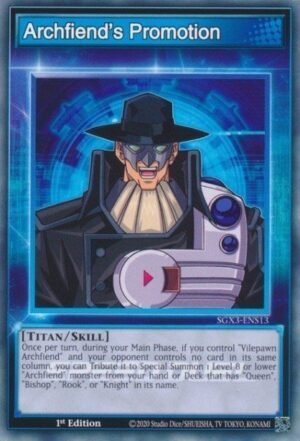 Archfiend’s Promotion