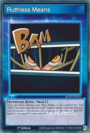 Ruthless Means (SGX3-ENS01)