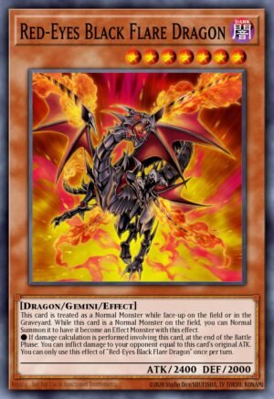 Red-Eyes Black Flare Dragon (CORE-EN020)