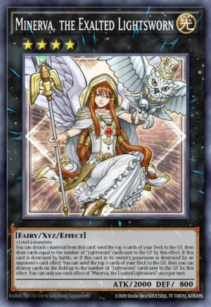 Minerva, the Exalted Lightsworn (BLC1-EN013)