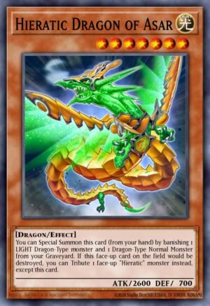 Hieratic Dragon of Asar (GAOV-EN024)