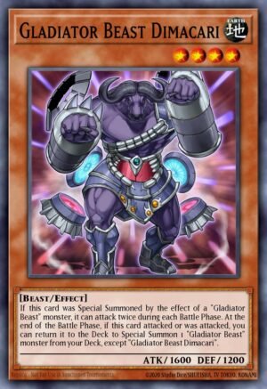 Gladiator Beast Dimacari (GLAS-EN023)