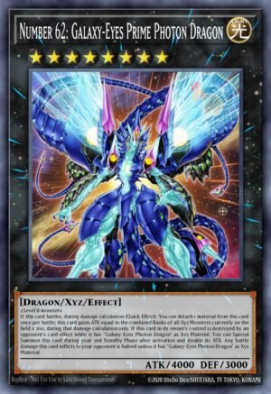 Number 62: Galaxy-Eyes Prime Photon Dragon (BLLR-EN070)