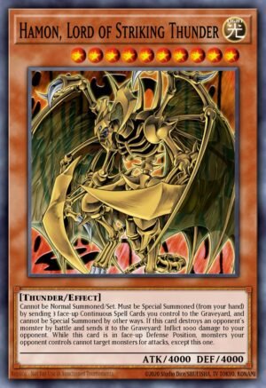 Hamon, Lord of Striking Thunder (CT03-EN006)