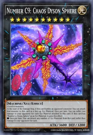 Number C9: Chaos Dyson Sphere (PGLD-EN022)