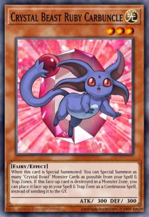 Crystal Beast Ruby Carbuncle Crystal Beast Ruby Carbuncle