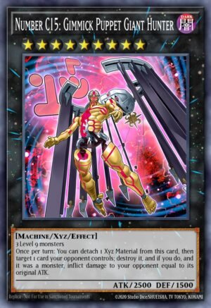 Number C15: Gimmick Puppet Giant Hunter (LDS3-EN064)