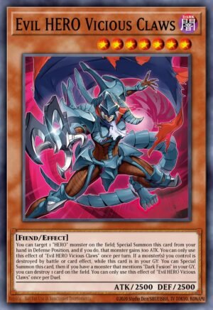 Evil HERO Vicious Claws (ALIN-EN005)
