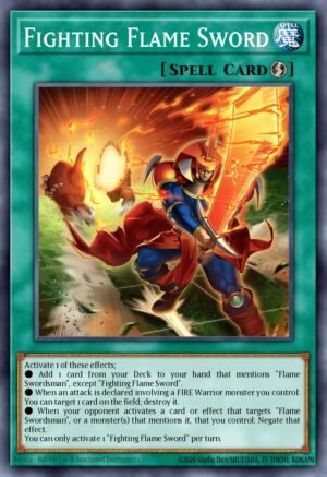 Fighting Flame Sword (MZMI-EN008)