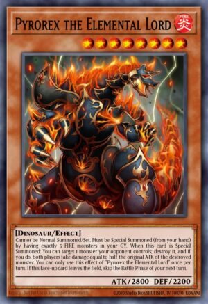 Pyrorex the Elemental Lord (BLRR-EN069)