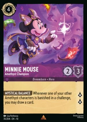 Minnie Mouse – Amethyst Champion Minnie Mouse – Amethyst Champion