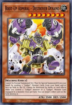 Boot-Up Admiral – Destroyer Dynamo Boot-Up Admiral – Destroyer Dynamo