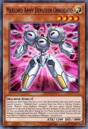 Meklord Army Deployer Obbligato (LED7-EN019)