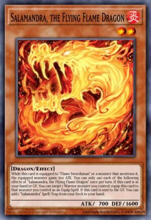 Salamandra, the Flying Flame Dragon (MZMI-EN002)