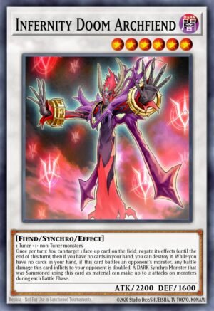 Infernity Doom Archfiend (MP21-EN187)