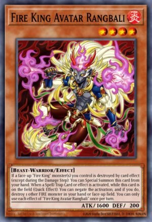 Fire King Avatar Rangbali (SR14-EN003)