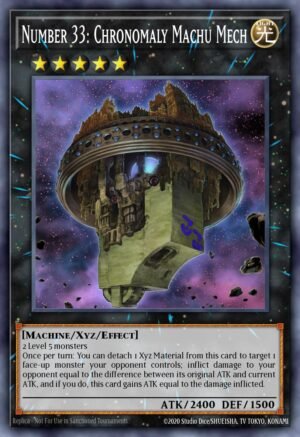 Number 33: Chronomaly Machu Mech (REDU-EN043)