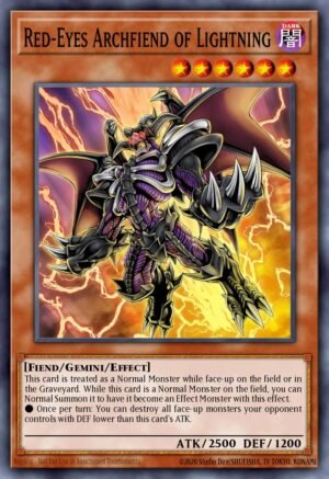 Red-Eyes Archfiend of Lightning (CORE-EN023)