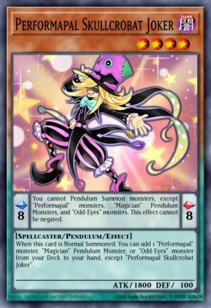 Performapal Skullcrobat Joker (LEDD-ENC08)
