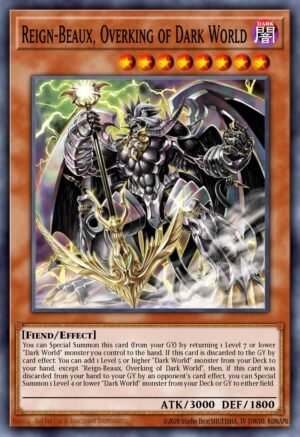 Reign-Beaux, Overking of Dark World (SR13-EN001)