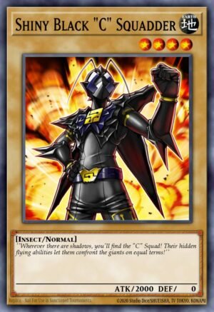 Shiny Black "C" Squadder (IGAS-EN092)