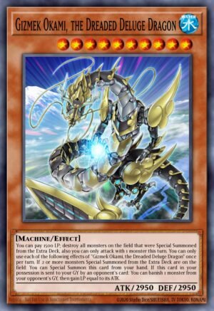 Gizmek Okami, the Dreaded Deluge Dragon (MP21-EN121)