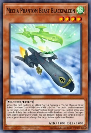 Mecha Phantom Beast Blackfalcon (BPW2-EN061)