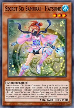 Secret Six Samurai - Hatsume (RA03-EN016)