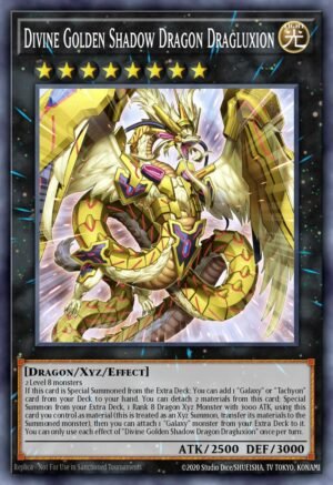Divine Golden Shadow Dragon Dragluxion (MZTM-EN014)