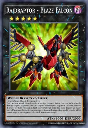 Raidraptor - Blaze Falcon (CROS-EN048)