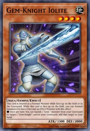 Gem-Knight Iolite (DT06-EN068)
