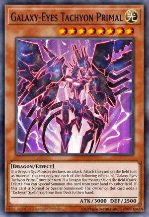 Galaxy-Eyes Tachyon Primal (MZTM-EN011)