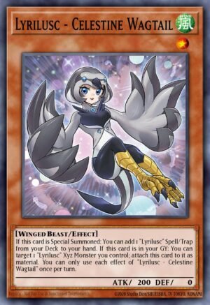 Lyrilusc - Celestine Wagtail (LED8-EN036)