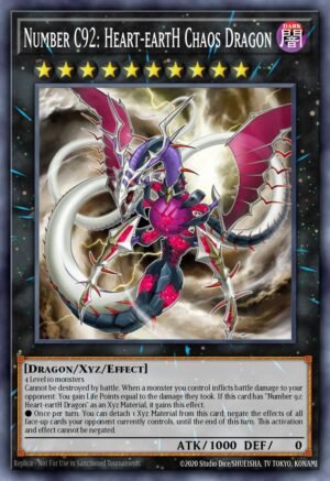 Number C92: Heart-eartH Chaos Dragon (BLAR-EN069)
