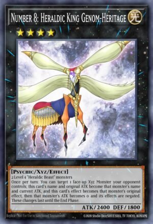 Number 8: Heraldic King Genom-Heritage (ABYR-EN045)