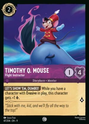 Timothy Q. Mouse – Flight Instructor