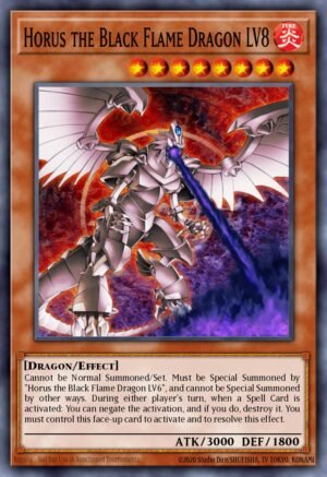 Horus the Black Flame Dragon LV8 (DL17-EN002)