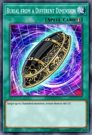Burial from a Different Dimension Burial from a Different Dimension