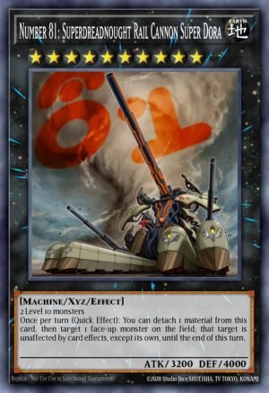 Number 81: Superdreadnought Rail Cannon Super Dora (LDS2-EN123)