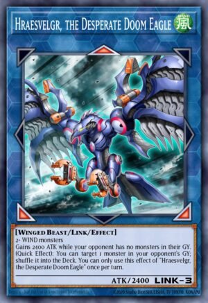 Hraesvelgr, the Desperate Doom Eagle (MP20-EN141)