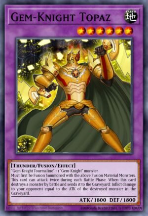 Gem-Knight Topaz (BLMM-EN138)