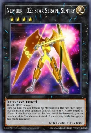 Number 102: Star Seraph Sentry (JOTL-EN053)