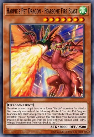 Harpie's Pet Dragon - Fearsome Fire Blast (LDS3-EN138)