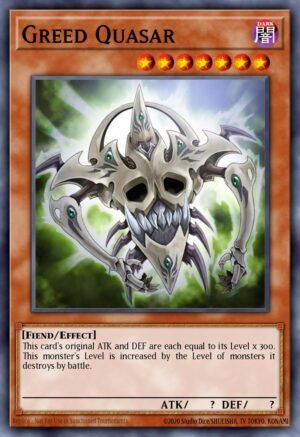 Greed Quasar (CRMS-EN098)