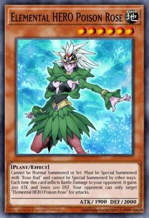 Elemental HERO Poison Rose (LCGX-EN036)
