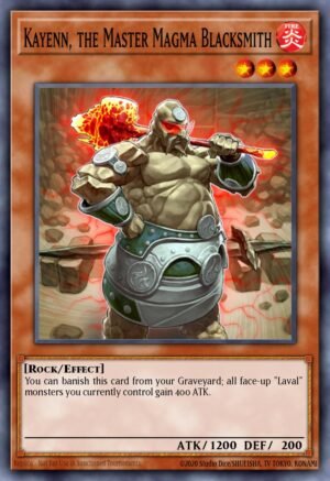 Kayenn, the Master Magma Blacksmith (DT05-EN027)