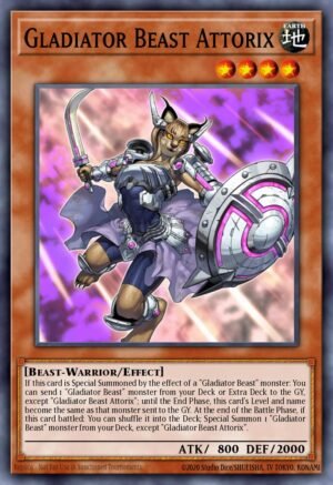 Gladiator Beast Attorix (CHIM-EN012)
