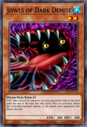 Jowls of Dark Demise (DB2-EN212)