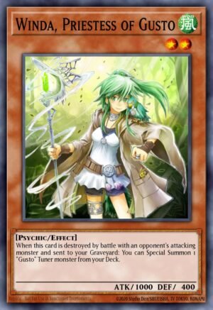Winda, Priestess of Gusto Winda, Priestess of Gusto